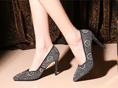 Rhinestone High Heels